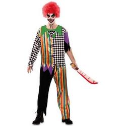 Witbaard Verkleedpak Scary Clown Polyester Zwart/wit Maat S