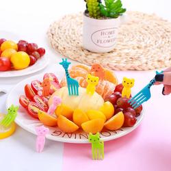 Without Lemon - Bento Mini Prikkers - Fruit Vorkjes - Cake Decoratie - Cocktailprikkers - Kinderen - Lunchbox - Verjaardag - Feest - Japans - Set van 10 - Animals 4.0 Thema