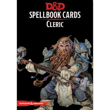 D&D Spellbook Cards - Cleric