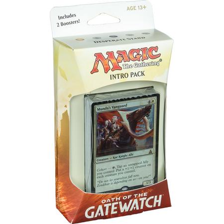 MTG Oath of the Gatewatch Intro Pack Desperate Stand
