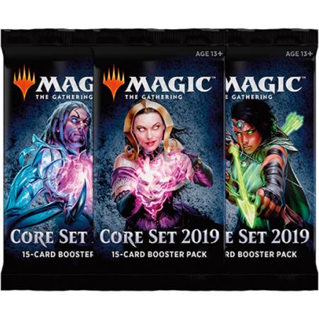 Magic The Gathering 3 Booster Pakjes Core Set 2019