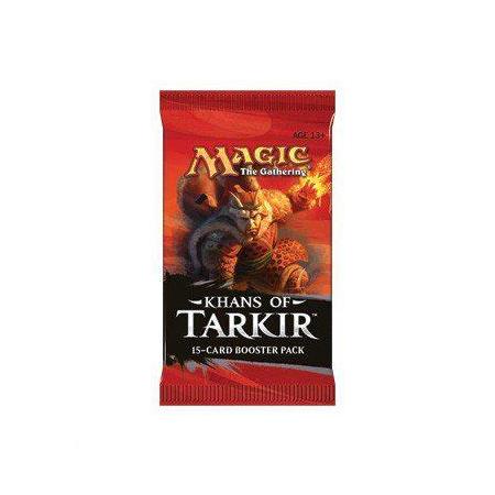 Magic the Gathering Khans of Tarkir booster