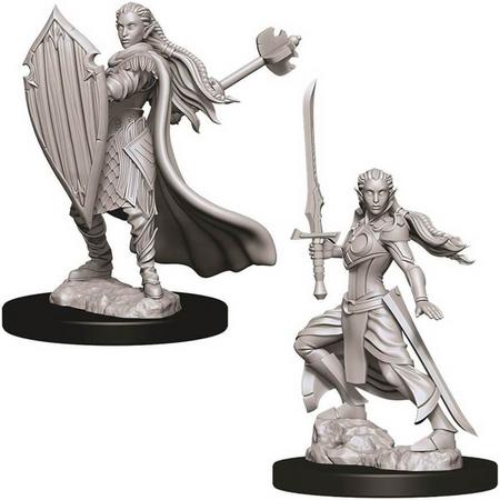 Dungeons and Dragons Nolzurs Marvelous Miniatures:  Elf Paladin, female