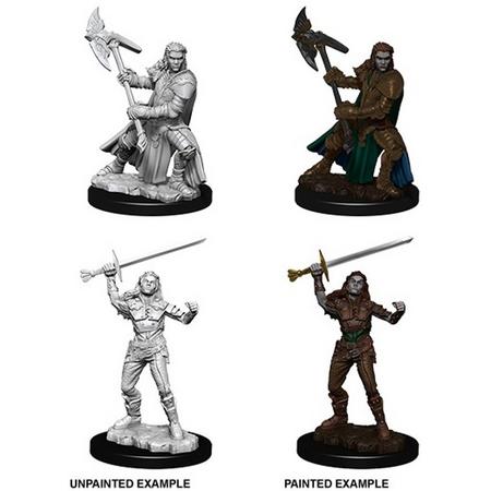 Dungeons and Dragons Nolzurs Marvelous Miniatures: Half-Orce Fighter, Female