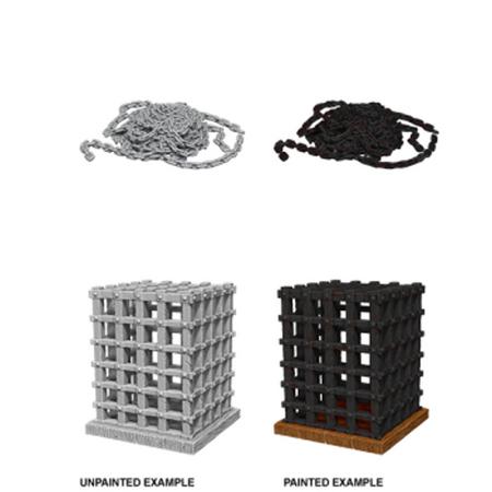WizKids Deep Cuts Miniatures: Cage & Chains
