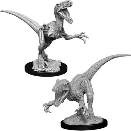 WizKids Deep Cuts Unpainted Miniatures - Raptors