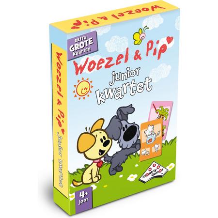Woezel & Pip Junior Kwartet Special Edition Kaartspel
