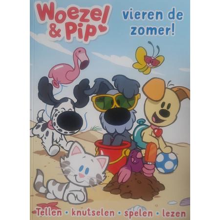 Woezel en Pip vieren de zomer! - Doeboek tellen - knutselen - spelen - lezen - kleuren - vakantieboek