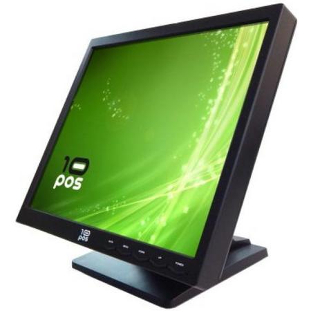 Monitor met Touchscreen 10POS TS-17UN 17 LCD VGA Standard-USB