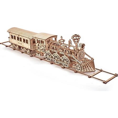 Wood Trick Locomotief R17 - Houten Modelbouw