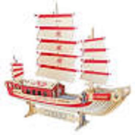 Houten modelbouw - Wooden Puzzle - Miniatuurbouw hout - Sailing Ship
