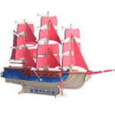 Houten modelbouw - Wooden Puzzle - Miniatuurbouw hout -European Sailing Ship