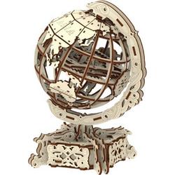 World globe wooden.city houten 3D mechanische puzzel