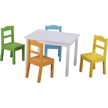 Wooden Toys Classic World Wooden Table & 4 Chairs