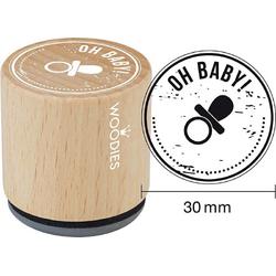 Oh Baby Rubber Stamp (WE6004) (DISCONTINUED)