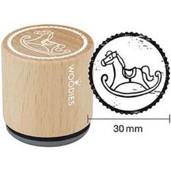 Rocking Horse Rubber Stamp (W20006) (DISCONTINUED)