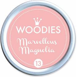 Woodies Stempelkussen-Inktpad-Inktkussen-Marvellous Magnolia-Stempelen-Kaarten maken-Scrapbook-Knutselen-Hobby-DIY