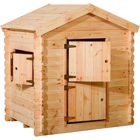 Woodvision - Speelhuisje Siem - Grenen - 130x105,5x150 cm