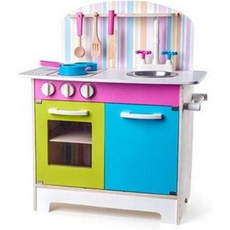 Speelgoed Houten Keukentje voor meisjes roze