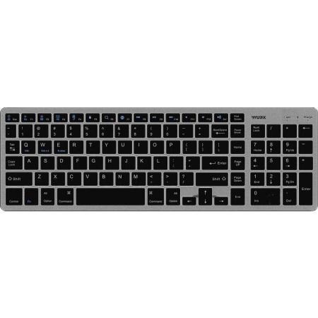 Wurk Draadloos Toetsenbord – Bluetooth – Keyboard – Laptop – Macbook – Computer – Zilver