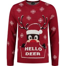 Foute Kersttrui Rudolph Hello Deer