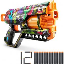 ZURU - X-Shot Skins Griefer - Graffiti - Graffiti print – Inclusief 12 X-Shot Pijltjes