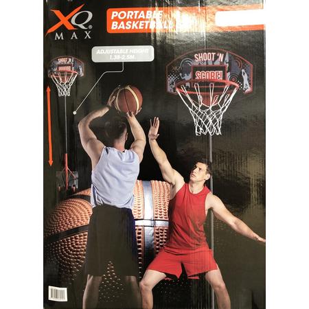 XQ-Max - Basketbal standaard set - verrijdbaar - verstelbaar in hoogte