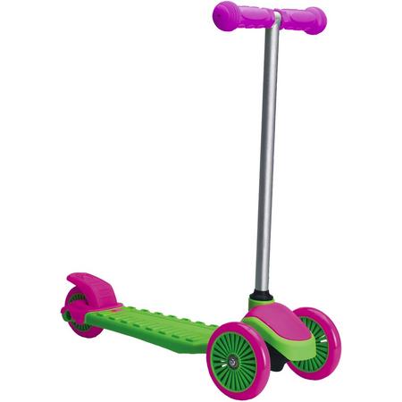 Xq Max 3-wiel Kinderstep - Step - Jongens en meisjes - Groen;Roze