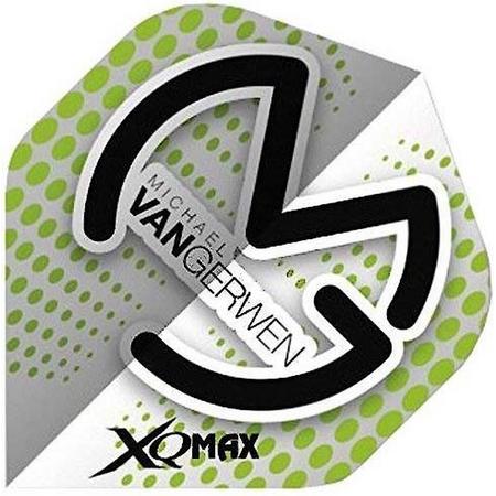 Xq Max Michael Van Gerwen Flights Standard A Grijs/groen 3 Stuks