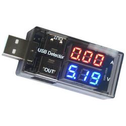 USB meter vol meter tester double table electronic diy kit