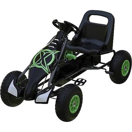 Xootz Skelter Go Kart Zwart/groen