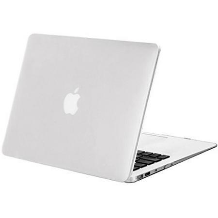 Macbook Case voor Macbook Pro 13 inch zonder Retina - Laptoptas - Clear Hardcover - Transparant