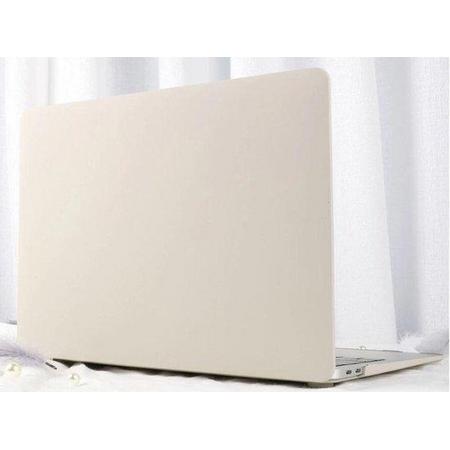 Macbook Case voor New MacBook Air 13 inch (A1932) 2018 - 2019 -2020 - Laptopcover - Matte Beige