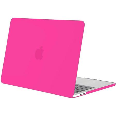 Macbook Case voor New Macbook PRO 13 inch met Touch Bar 2016/2017  - Laptop Hard Cover - Matte Pink