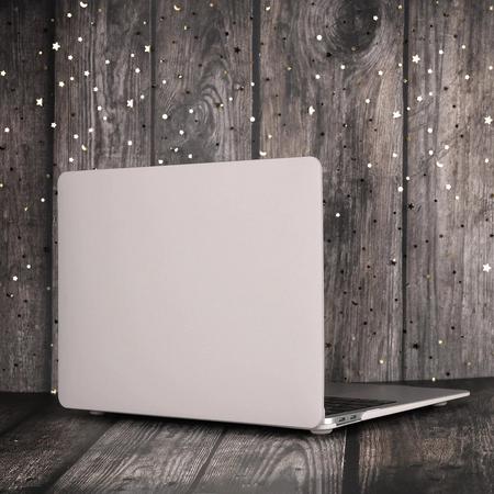 Macbook Case voor New Macbook PRO 13 inch met Touch Bar 2016/2017/2018/2019 A1706 A1708 A1989 - Laptop Cover - Matte Beige