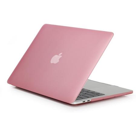 Macbook Case voor New Macbook PRO 15 inch met Touch Bar 2016 / 2017 - Hard Case - Matte Magenta Pink
