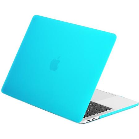 Macbook Case voor New Macbook PRO 15 inch met Touch Bar 2016 / 2017 - Hard Case - Matte Turquoise
