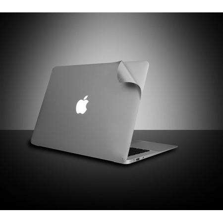 Macbook Sticker voor MacBook Pro zonder Retina 15 inch - zilver