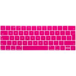 Toetsenbord Cover voor New Macbook PRO 13/15 inch (Touch Bar) 2016/2017 - Siliconen - Neon Pink