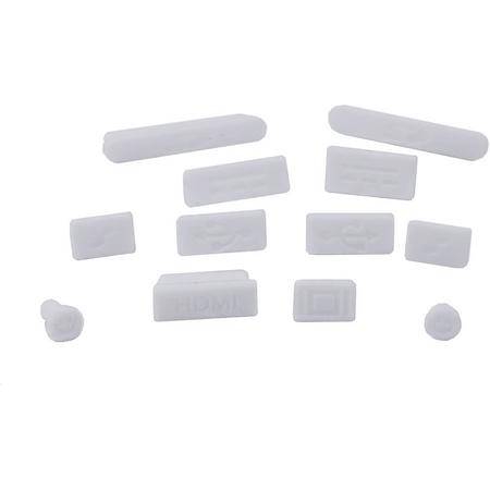 Xssive Anti-dust plugs voor MacBook Pro 13.3/MacBook Pro 15.4 - Wit