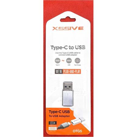 Xssive OTG Adapter Type-C naar USB OTG5