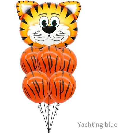 Ballon Tijger - ballon tijger met pootjes - kinderverjaardag - kinderfeestje - ballonnen - tijger - gratis extra lint -