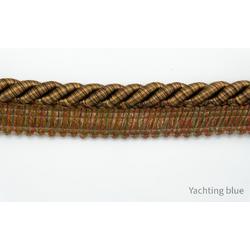 Hobby    bruin - 4 meter - hobby   - piping rand - touwrand - kussenrand - gordijnen - piping -
