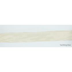 Sier band - ecru kleur - sierband met bedrade rand - fournituren - lengte 3 meter - lint - stof - afwerkband - naaien - decoratieband -