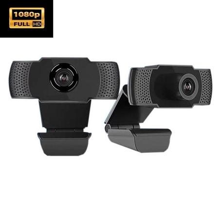 USB - Webcam  - HD - 1080P - Microfoon - Verstelbare lens - Thuiswerk - Meeting - vergadering - zakelijk bedrijf - PC - USB