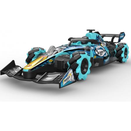 YAR Turbo Drift Racer - Afstandsbestuurbare Auto - formule 1 - RC Auto - Stunt Auto - Radiografisch Bestuurbare Auto - Voor Binnen en Buiten - Rood - Schaal 1:16 [groot] – RC Auto Tot 100m Bereik