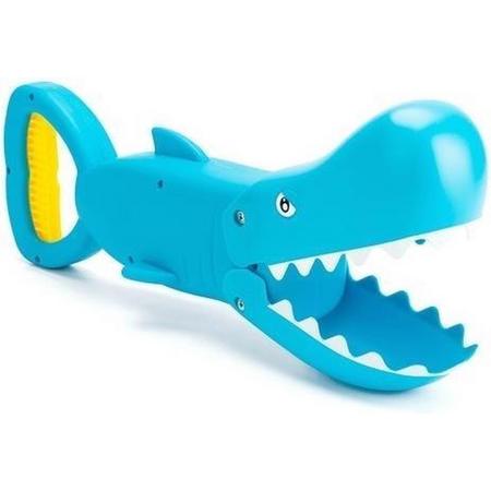Yello Zandschep Snappy Shark Junior 36 Cm Lichtblauw
