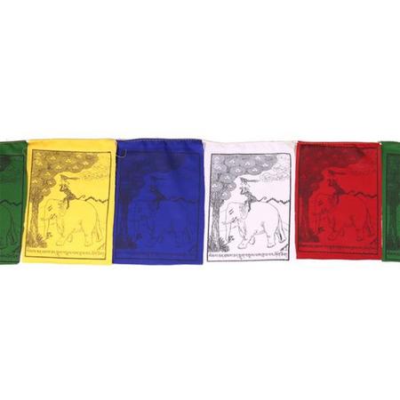 Yogi & Yogini naturals Tibetaanse Gebedsvlaggen De Vier Vrienden 35 gram 20 x 15.5 cm