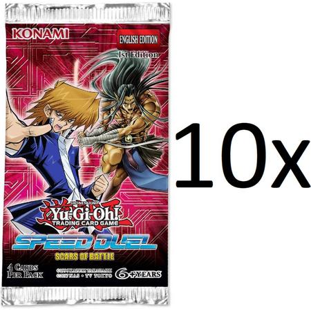 Yu-Gi-Oh! - 10x Scars of the Battle Joey Booster box packs