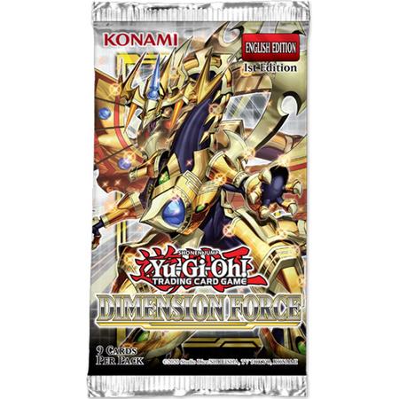 Yu-Gi-Oh! - Dimension Force Booster Pack - yugioh kaarten